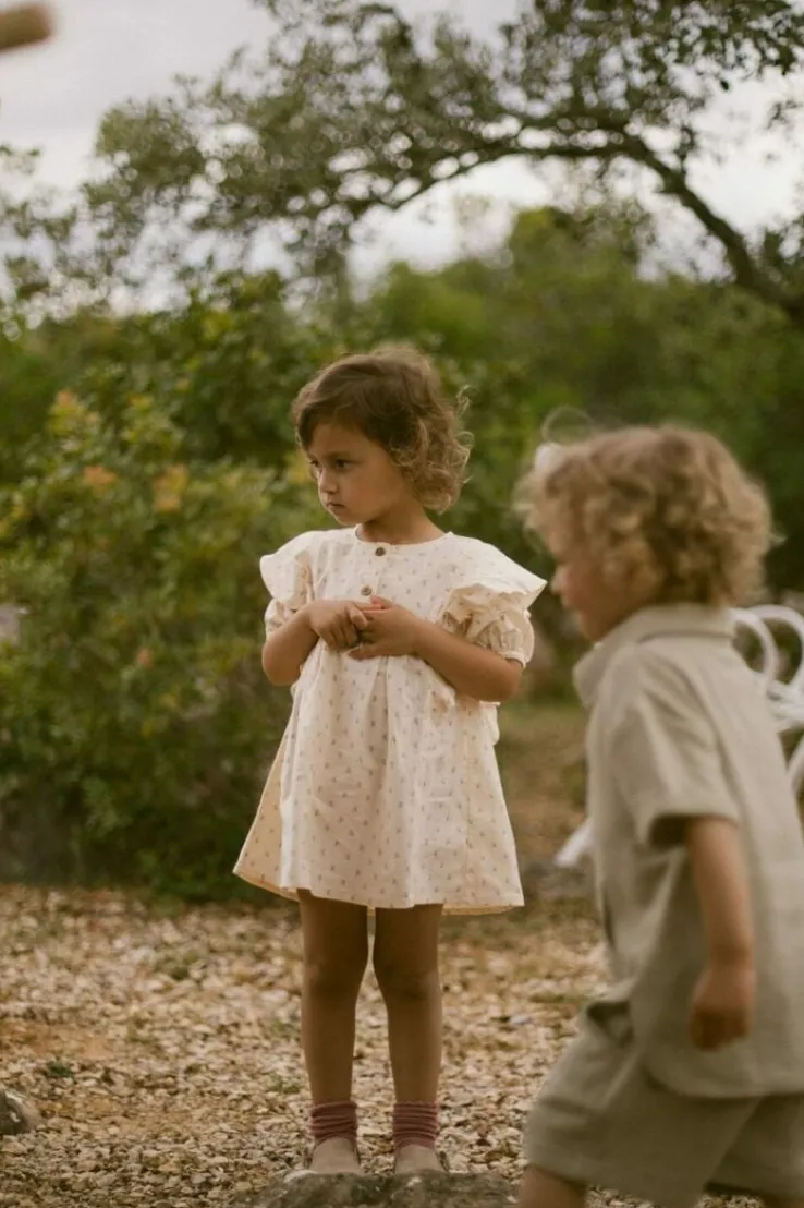 olijf lil' atelier korte broek nmmdolie fin loose shorts