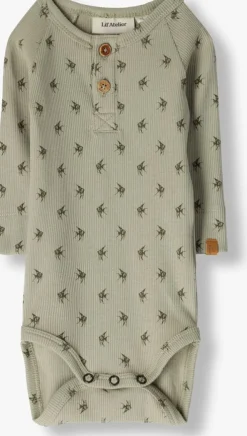 olijf lil' atelier rompers nbmgago kip ls slim body lil