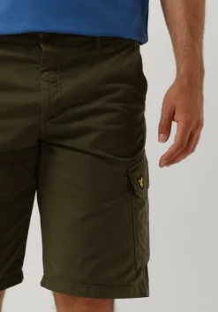 olijf lyle & scott korte broek wembley cargo short