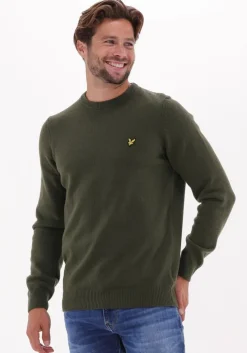 olijf lyle & scott trui crew neck lambswool blend jumper