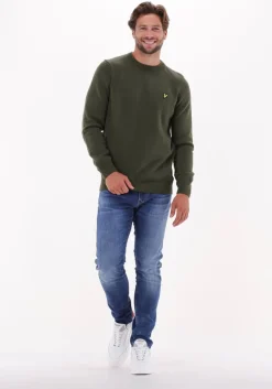 olijf lyle & scott trui crew neck lambswool blend jumper