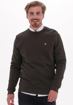 olijf lyle & scott trui crew neck sweatshirt