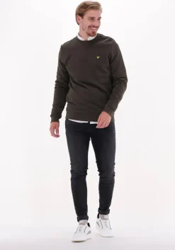 olijf lyle & scott trui crew neck sweatshirt