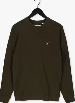 olijf lyle & scott trui crew neck sweatshirt
