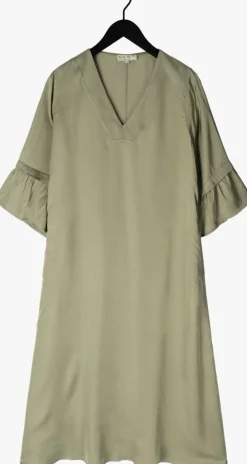 olijf nema maxi jurk n141