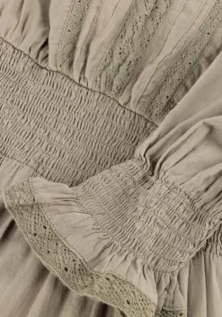 olijf neo noir mini jurk aran s voile dress