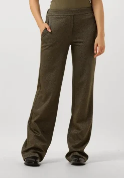 olijf nukus wijde broek britt pants lurex