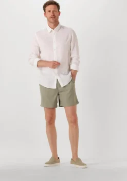 olijf plain korte broek turipl shorts