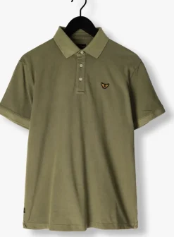 olijf pme legend polo pique garment dye
