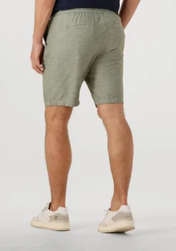 olijf scotch & soda korte broek fave cotton/linen twill bermuda