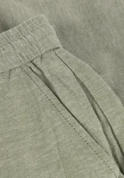 olijf scotch & soda korte broek fave cotton/linen twill bermuda