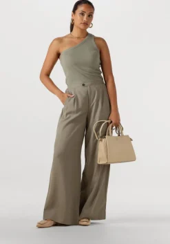 olijf selected femme top slfanna one shoulder top