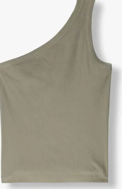 olijf selected femme top slfanna one shoulder top