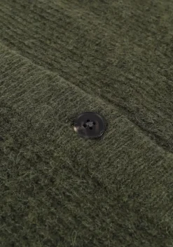 olijf selected femme vest slflulu ls knit short cardigan