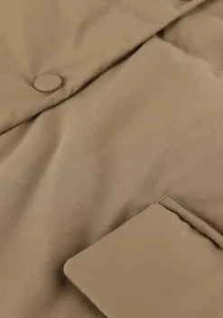 olijf stand studio gewatteerde jas gryer coat