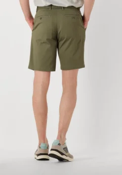 olijf tommy hilfiger korte broek harlem short 1985