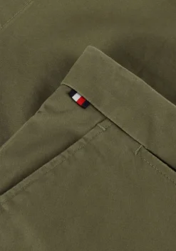 olijf tommy hilfiger korte broek harlem short 1985