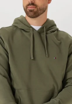 olijf tommy hilfiger sweater essential terry hoody