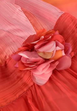 oranje access maxi jurk 53-3378-0017