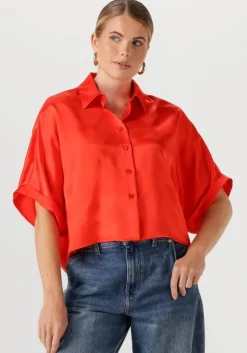 oranje alix the label blouses ladies woven hearts blouse