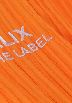 oranje alix the label wijde broek ladies woven krinkle pants