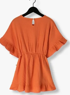 oranje ammehoela mini jurk doortje