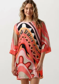 oranje ana alcazar mini jurk tunic dress