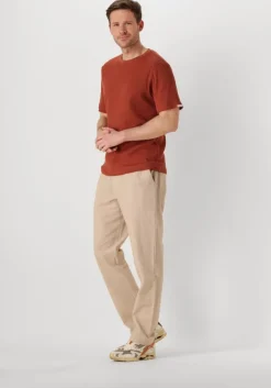 oranje anerkjendt t-shirt akkiki s/s waffle tee