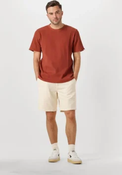 oranje anerkjendt t-shirt akkiki s/s waffle tee