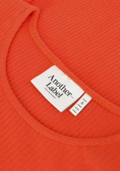 oranje another label top elyne t-shirt s/s