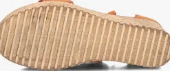 oranje ayana sandalen met hak 722007