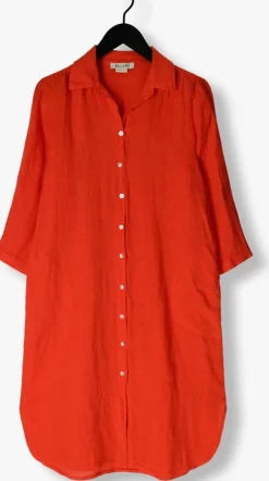 oranje bellamy midi jurk domi 1