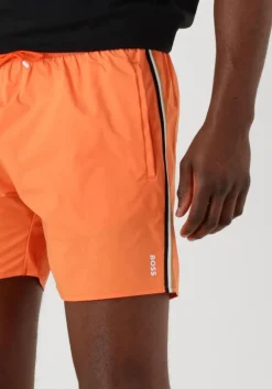 oranje boss black zwembroeken iconic