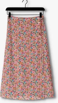 oranje catwalk junkie midirok sk orange blossom wrap