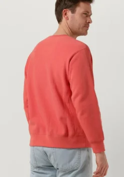 oranje champion sweater crewneck sweatshirt