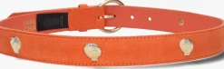 oranje fabienne chapot riem studded shell belt