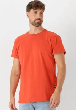 oranje g-star raw t-shirt lash r t ss