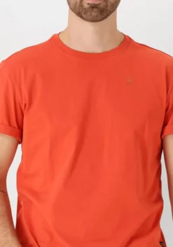 oranje g-star raw t-shirt lash r t ss