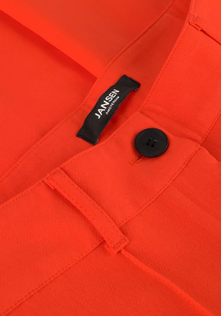 oranje jansen amsterdam pantalon wq417 woven wide long pants
