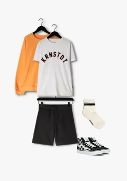 oranje kronstadt trui lars kids organic/recycled crew sweat