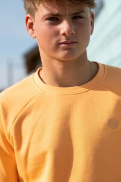oranje kronstadt trui lars kids organic/recycled crew sweat