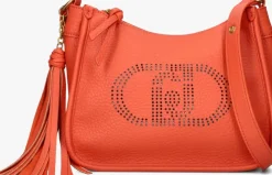 oranje liu jo schoudertas ama hobo bag