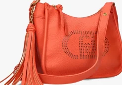 oranje liu jo schoudertas ama hobo bag