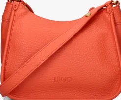 oranje liu jo schoudertas ama hobo bag
