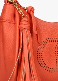 oranje liu jo schoudertas ama hobo bag