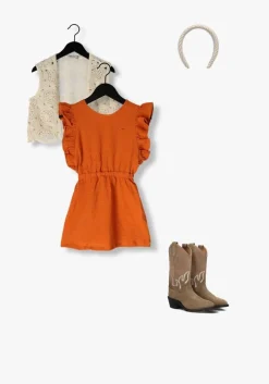 oranje looxs little mini jurk 2513-7876