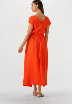 oranje louizon maxi jurk fayence