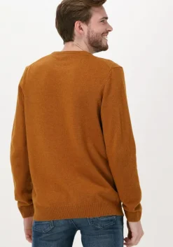 oranje lyle & scott trui crew neck lambswool blend jump