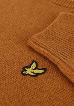 oranje lyle & scott trui crew neck lambswool blend jump