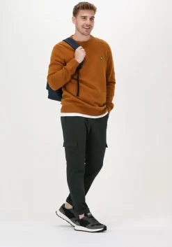 oranje lyle & scott trui crew neck lambswool blend jump